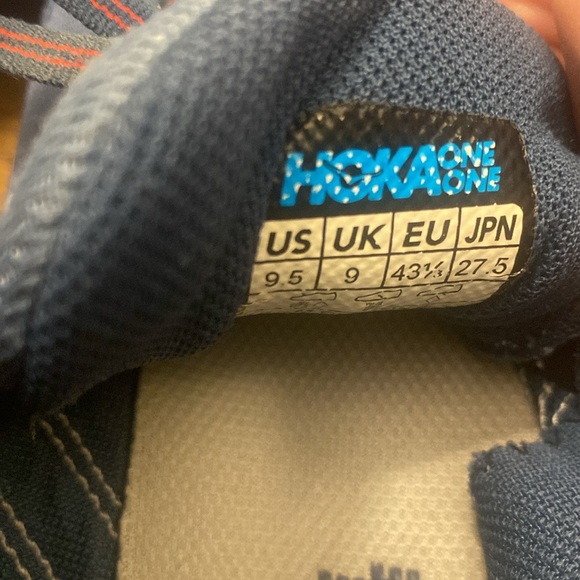 Hoka One One Clifton 6 Men’s Running Shoe Size 9.5 GUC - Picture 6 of 10